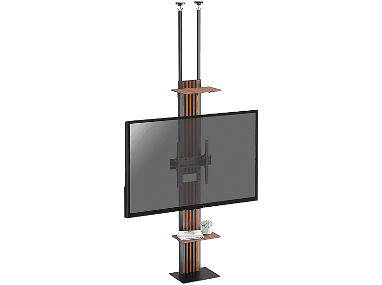 Soporte TV de pie - KIMEX 032-3265 Soporte de suelo a techo para pantallas de TV 32"-65"