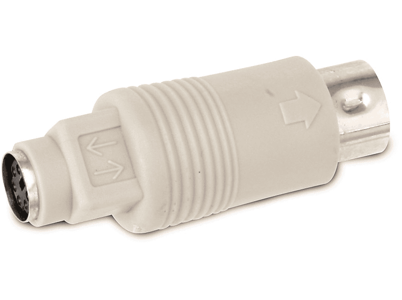 S/CONN MAXIMUM CONNECTIVITY PS 2 Adapter 6pol Mini DIN-Buchse / 5pol ...