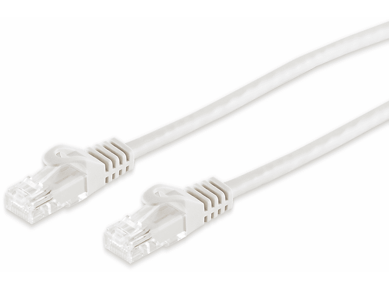 S/CONN MAXIMUM CONNECTIVITY RJ45 Patchkabel CAT 7 Rohkabel U/UTP weiß ...