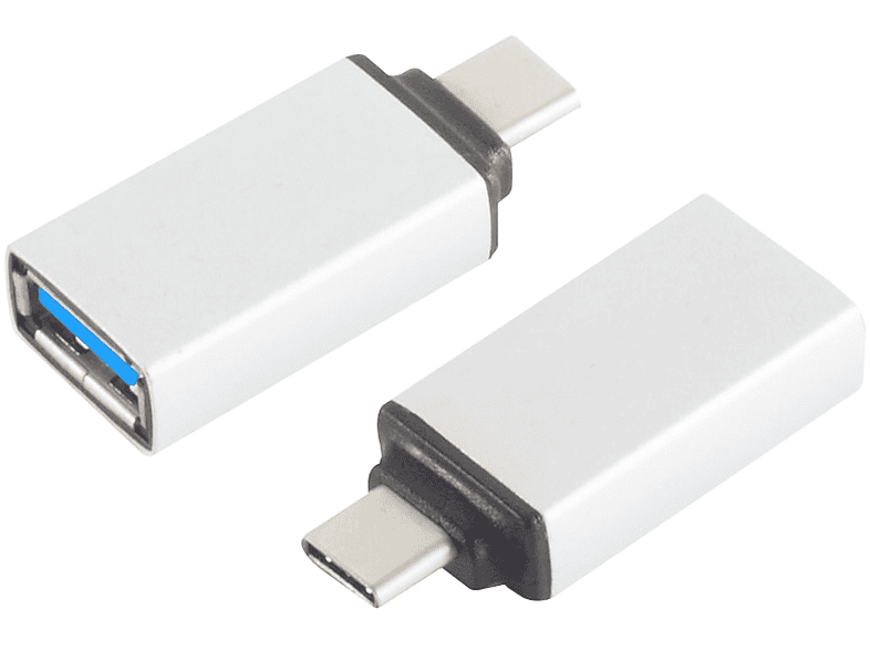 S/CONN Adapter, USB 3.1 C Stecker/ USB 3.0 A Buchse USB-C Adapter ...