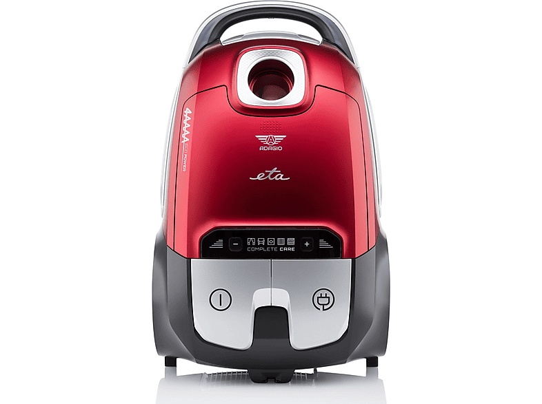 ETA Adagio Zylinder-Vakuum Staubsauger, maximale Leistung: 800 Watt, Rot)