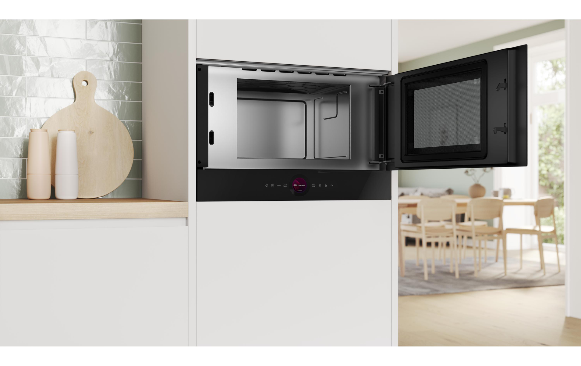 Mikrofalówka Solo BOSCH Serie 8 BFR7221B1 Czarny