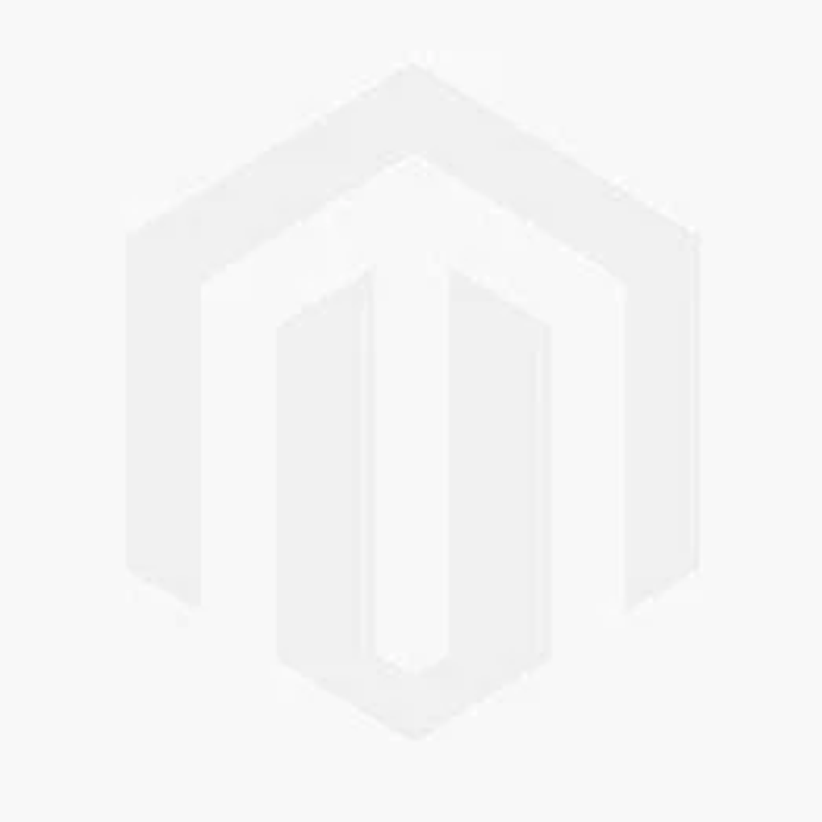 Ein weißes Logo auf weißem Hintergrund.