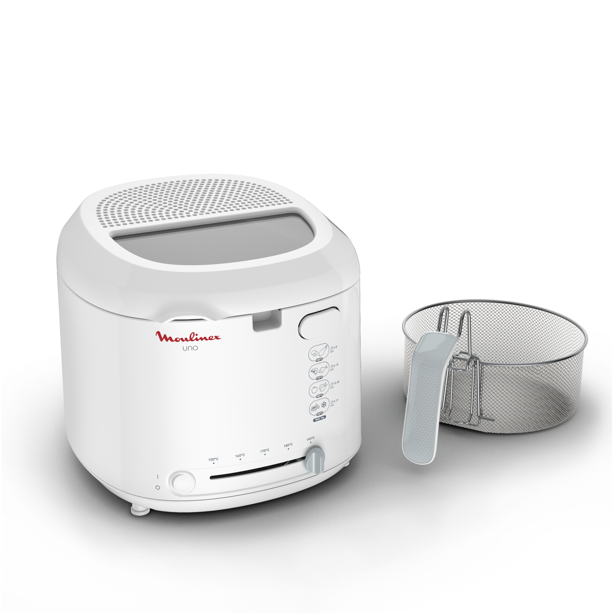 MOULINEX  AF2031 - Airfryer - Blanc - 1 l - 1600 W - Nombre de paniers: 1