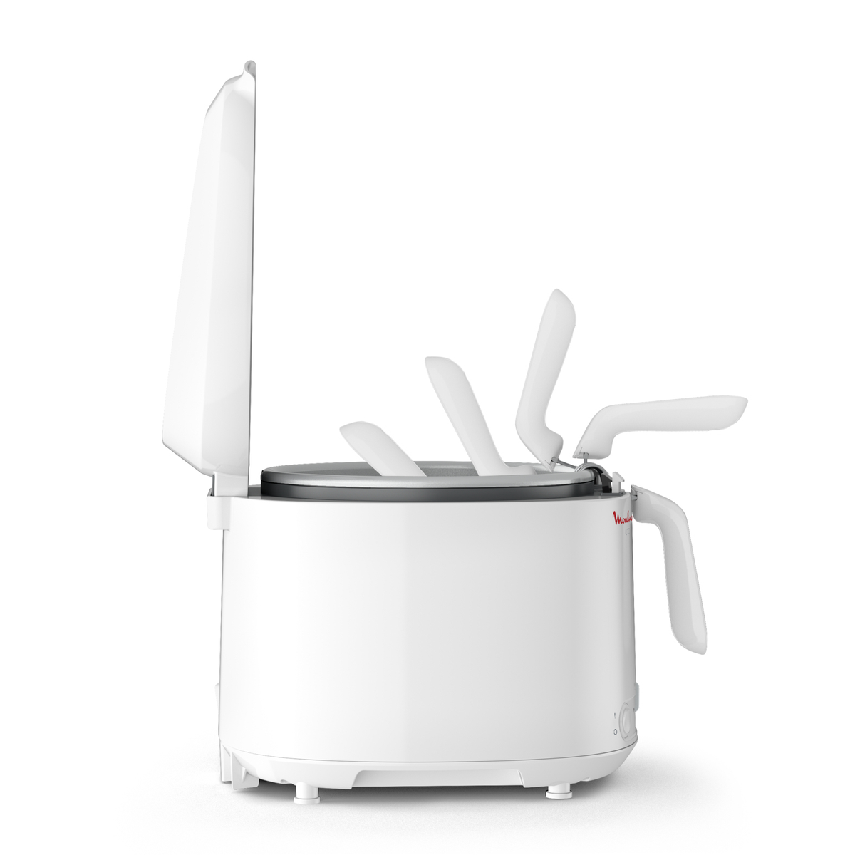 MOULINEX  AF2031 - Airfryer - Blanc - 1 l - 1600 W - Nombre de paniers: 1