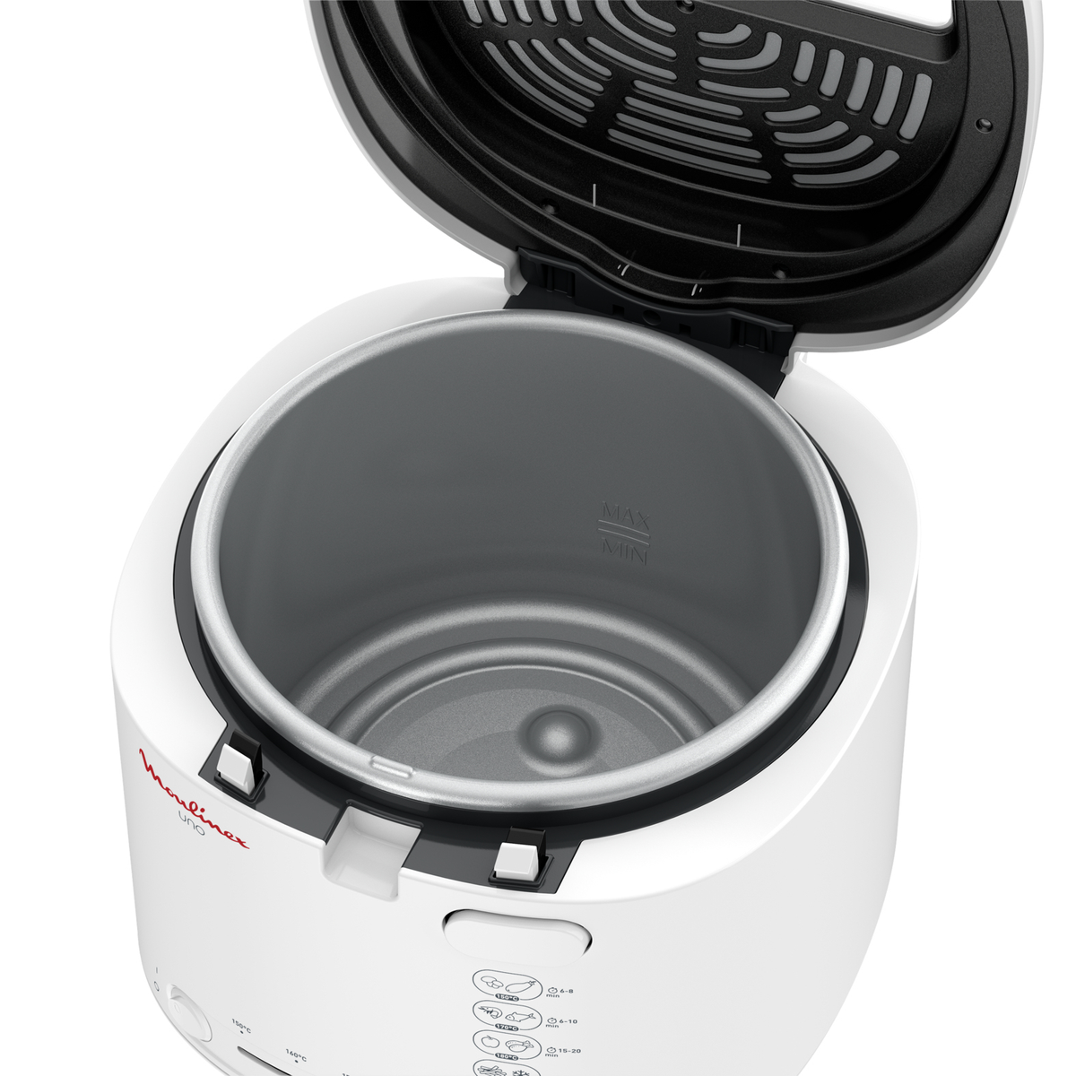 MOULINEX  AF2031 - Airfryer - Blanc - 1 l - 1600 W - Nombre de paniers: 1