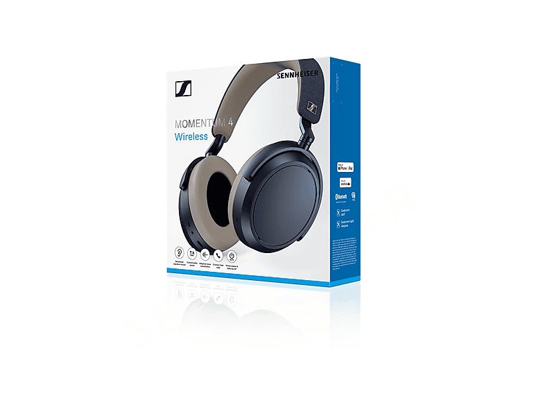 SENNHEISER MOMENTUM 4 WIRELESS DENIM EDITION, Over-ear Kopfhörer