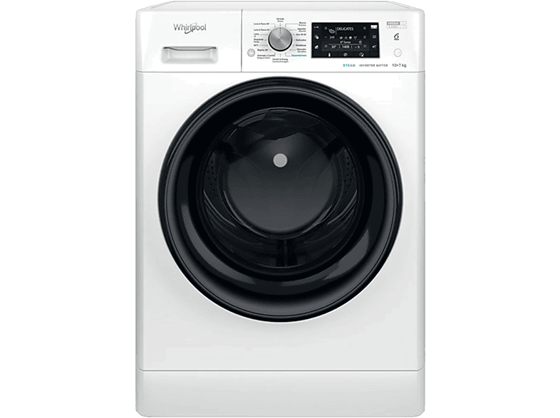 Lavadora secadora - WHIRLPOOL FFWDD1074269BVSPT