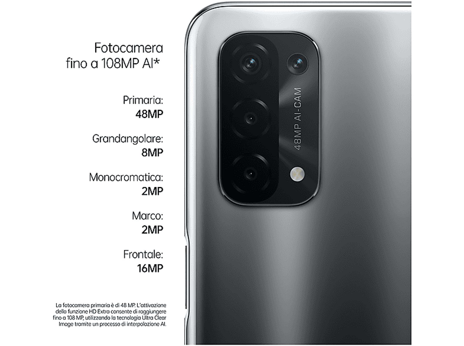 OPPO A54 5G, Negro, Móvil Android, 64 GB, 64 GB RAM, 6,5 