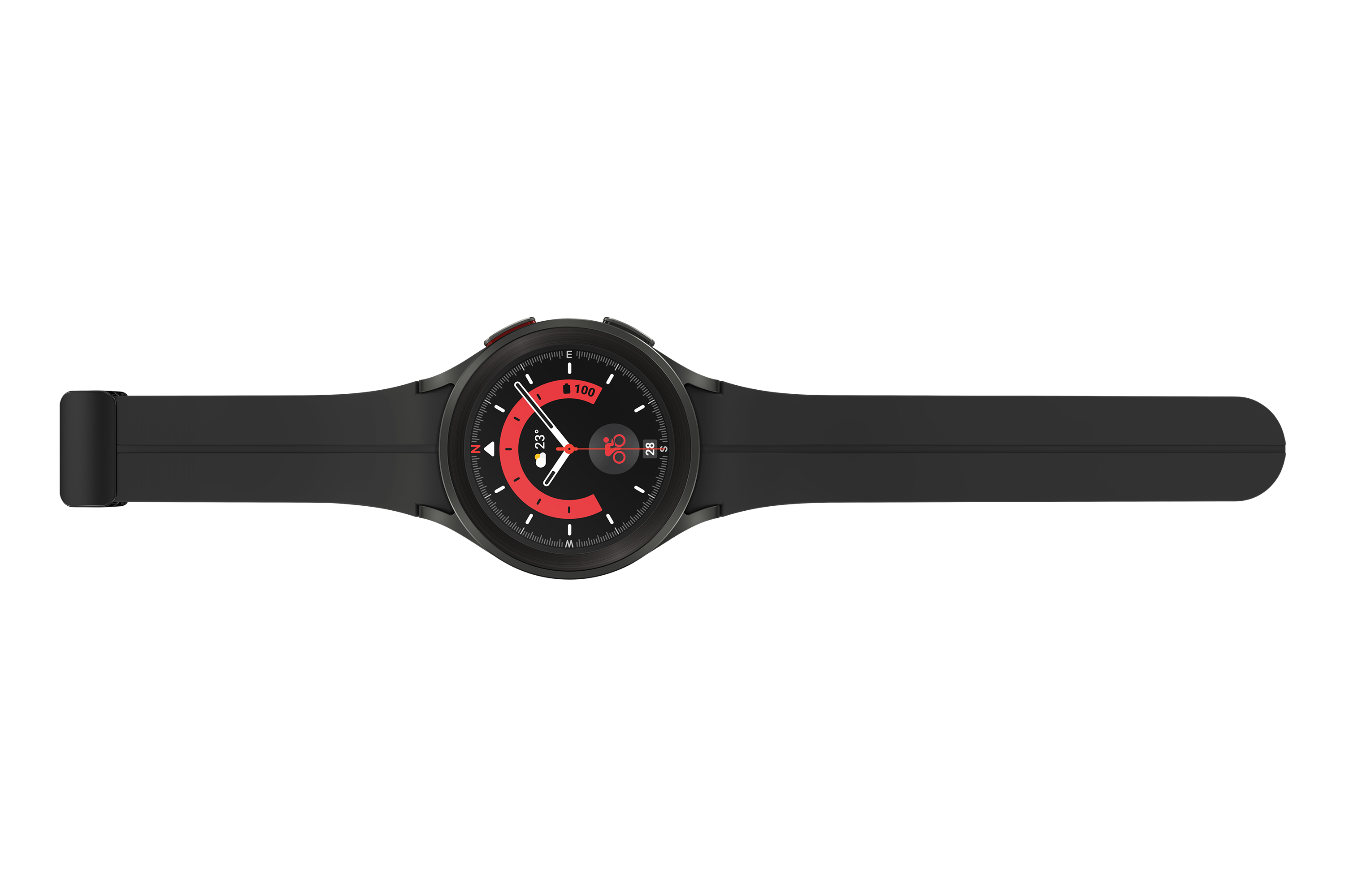 SAMSUNG Galaxy Watch 5 Pro 45mm   Titanyum Akıllı Saat Siyah