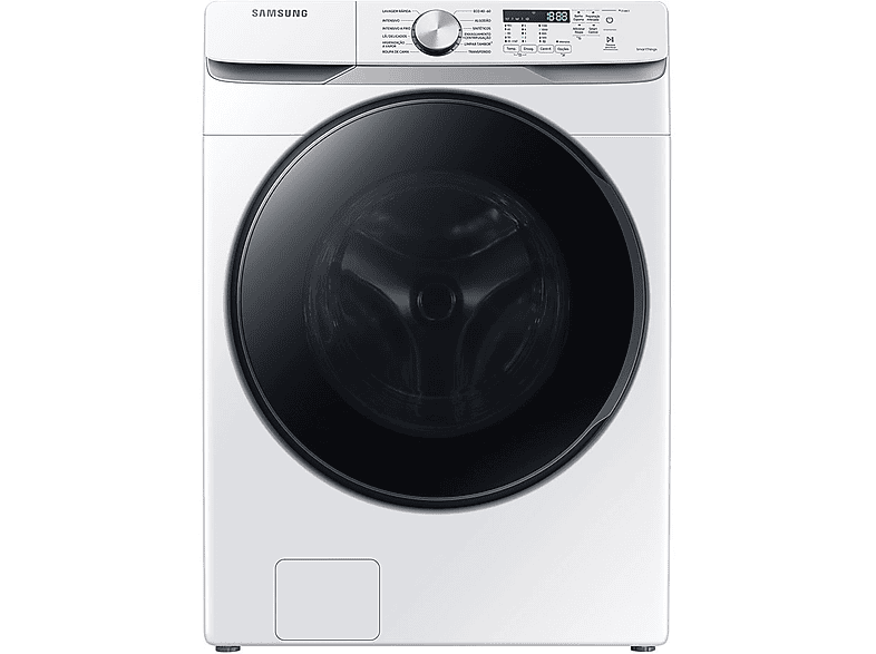 Lavadora carga frontal - SAMSUNG 18Kg 1100RPM Blanca (WF18T8000GW)