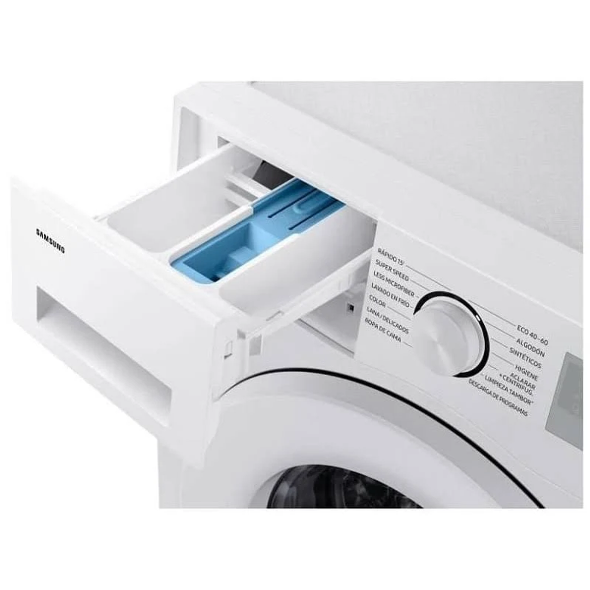 Lavadora carga frontal - SAMSUNG WW11DG5B25THEC, 11 kg, 14 programas, Not available