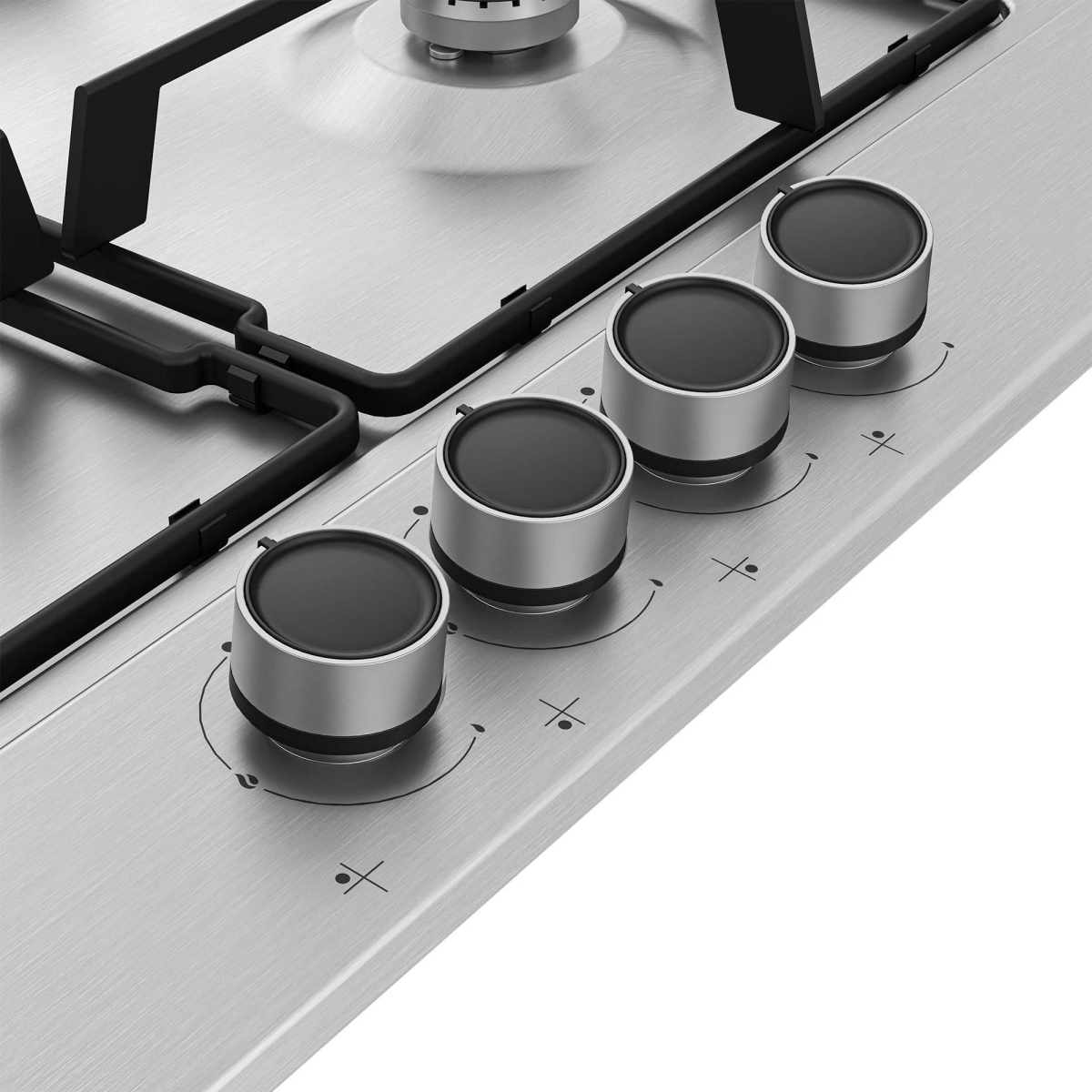 Płyty kuchenne BEKO HIAG64223SXE Stal nierdzewna