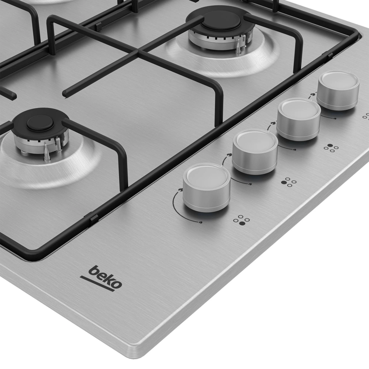 Płyty kuchenne BEKO HIGG641C3SX Stal nierdzewna