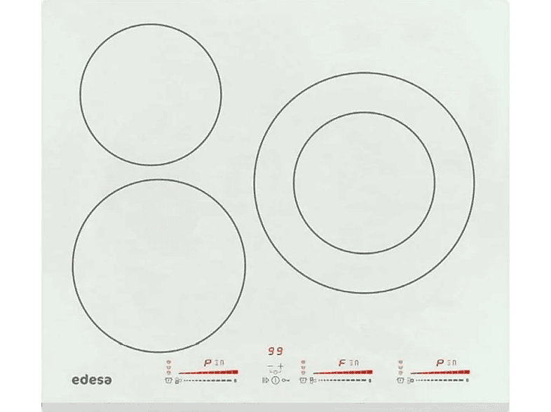 Placa de inducción - EDESA EIM-6328 B WH/A