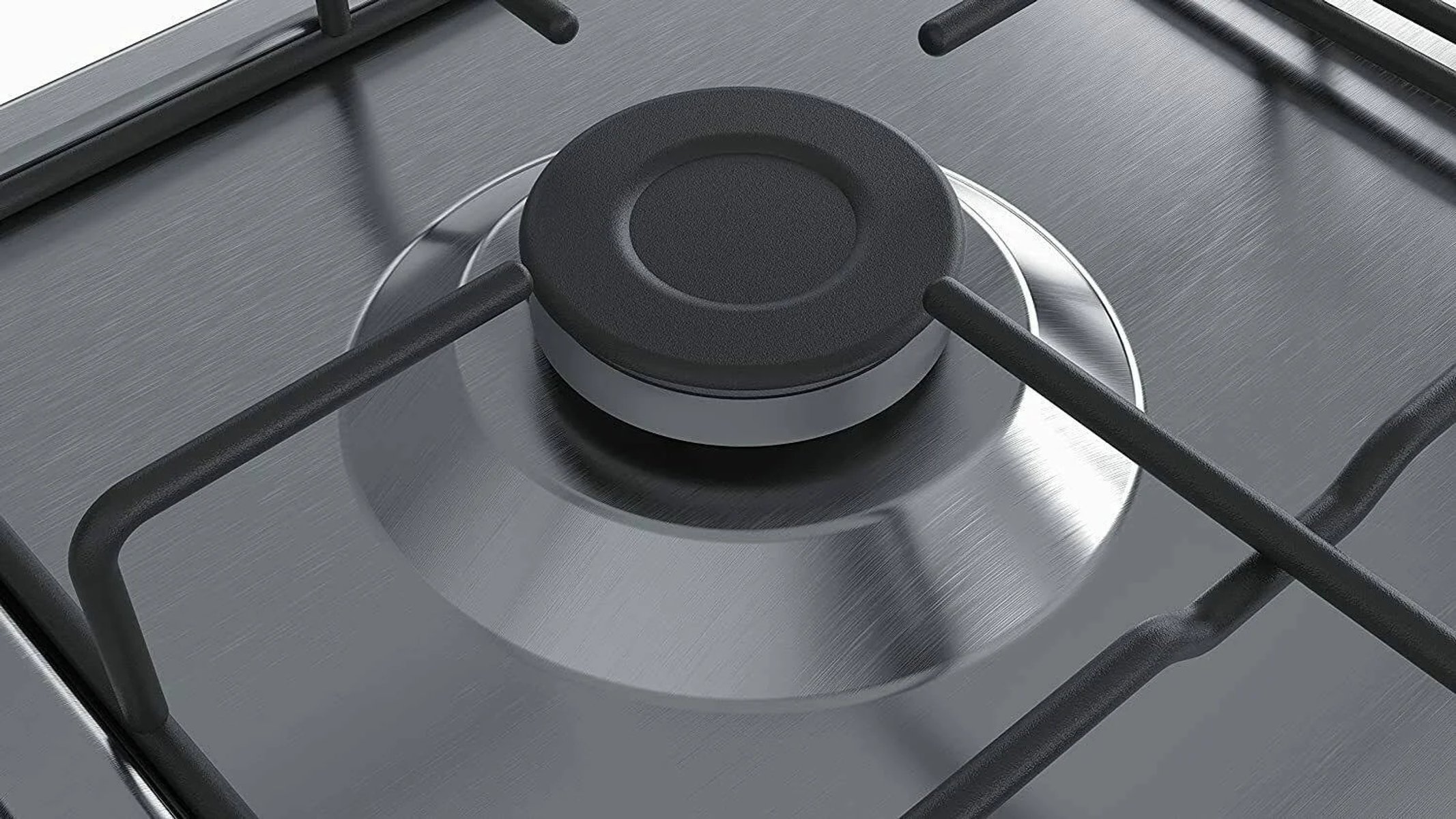 Płyty kuchenne BOSCH Serie 4 PGP6B5B85 Stal nierdzewna