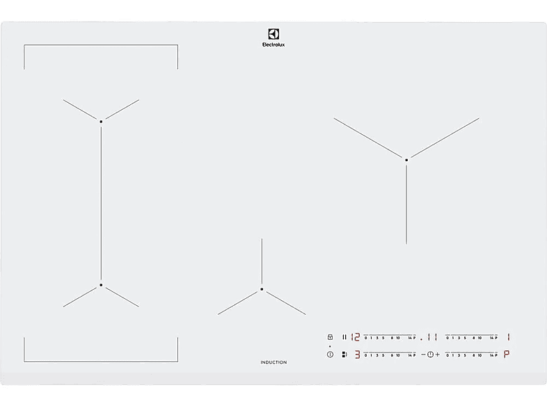Placa de inducción - ELECTROLUX EIV83443BW