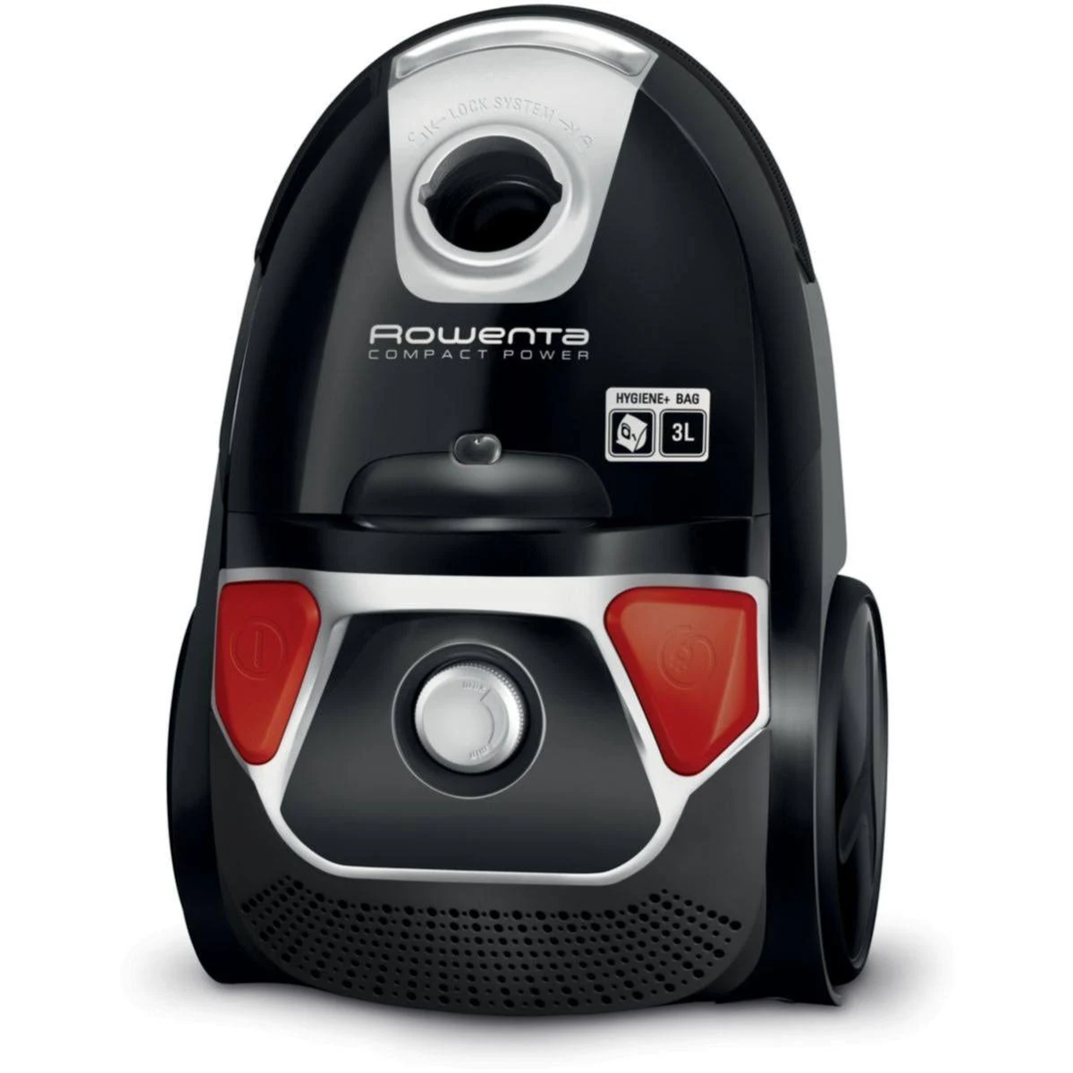 Aspirador con bolsa - ROWENTA RO3955EA, 750 W, Depósito 3 l, Negro, Rojo