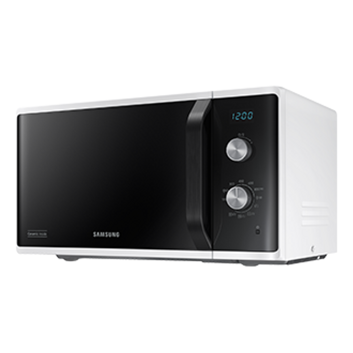 Microonde combinato SAMSUNG MG23K3614AW, capacità 23 l, potenza microonde max 800 W, Funzione grill, Potenza grill 1100 W, 6 livelli di potenza, Bianco