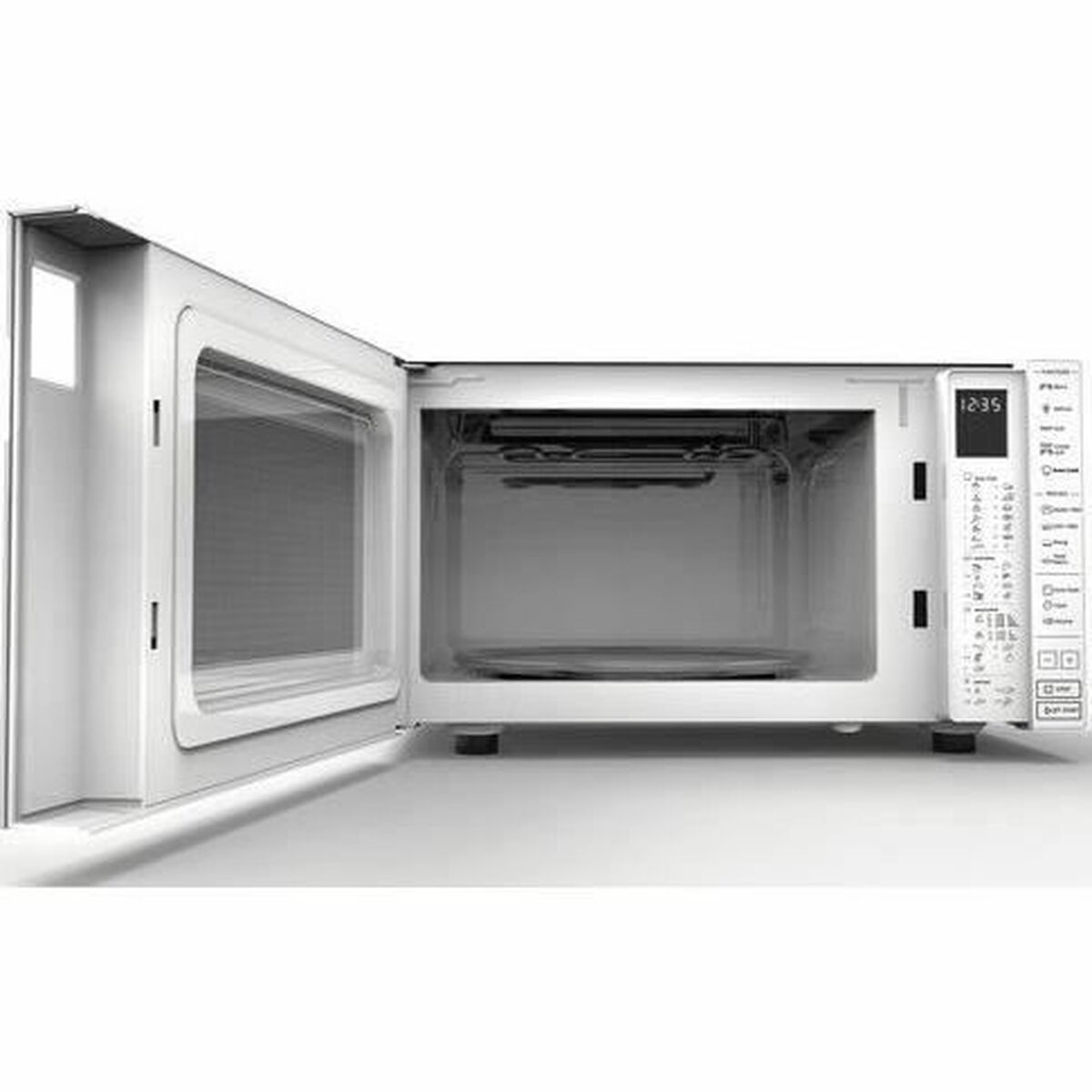 Microonde WHIRLPOOL WHI8003437861819, capacità 30 l, potenza microonde max 900 W, Funzione grill, Potenza grill 1050 W, 7 livelli di potenza, Funzione vapore, Bianco