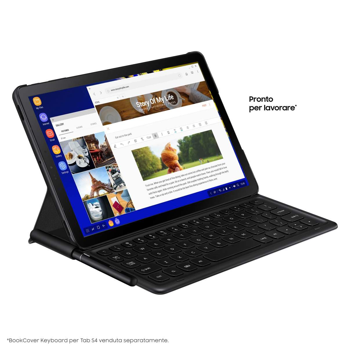 Tablet SAMSUNG Galaxy Tab S4 SM-T835 Czarny