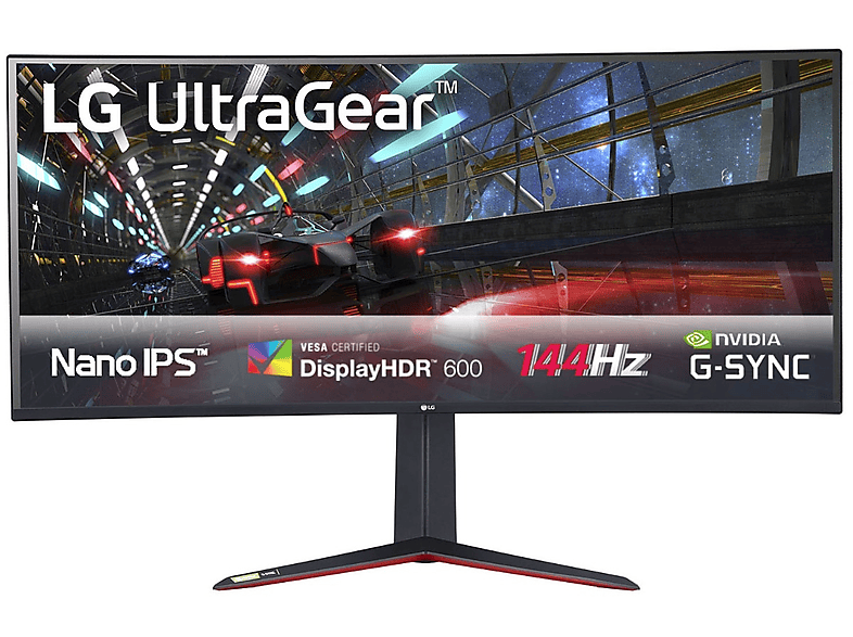 Monitor - LG ELECTRONICS Ultragear Nano Ips 37.5" Uwqhd+ 144Hz Compatible Freesync G-Sync