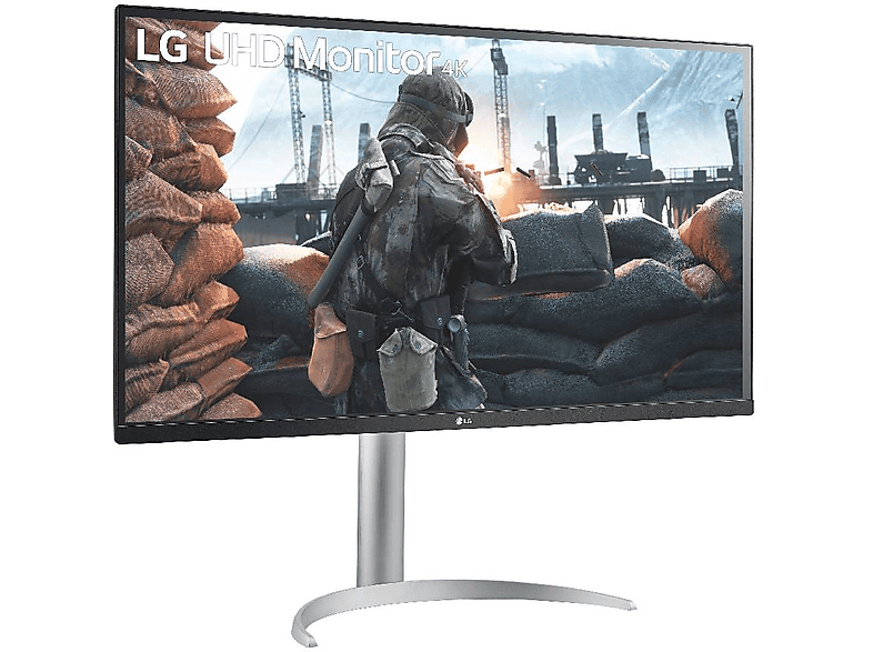 Monitor - LG LG 27UP550N-W 27" IPS 4K UltraHD 60Hz FreeSync Blanco