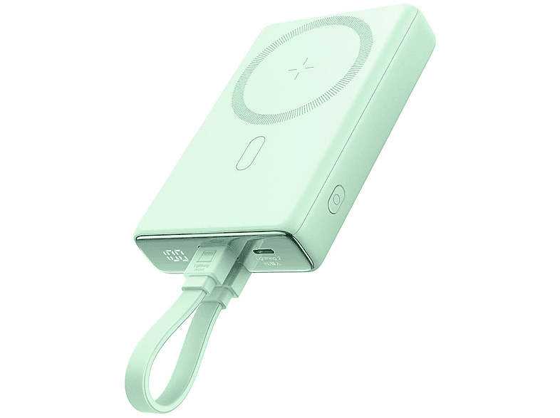 JOYROOM JR-PBM01 magnetisch 10000 mAh 20 W Powerbank 10000 mAh Grün