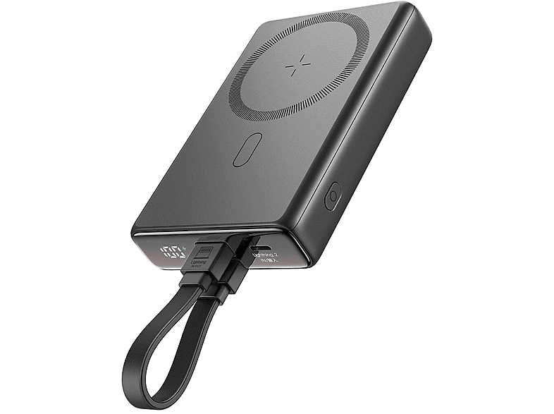 JOYROOM JR-PBM01 magnetisch 10000 mAh 20 W Powerbank 10000 mAh Schwarz