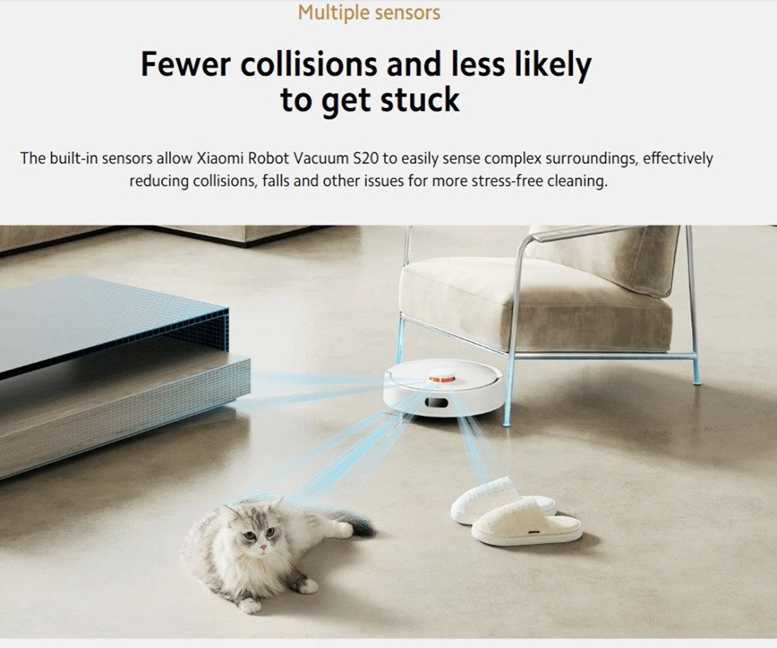 Xiaomi*Robot Vacuum S10 White, Aspirapolvere Lavapavimenti Smart - Foto 12