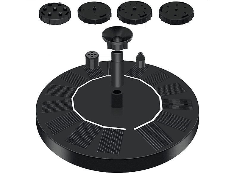 8-teiliges Springbrunnendüsen Set - Verstellbare Düsen Für Teich & Aquarium