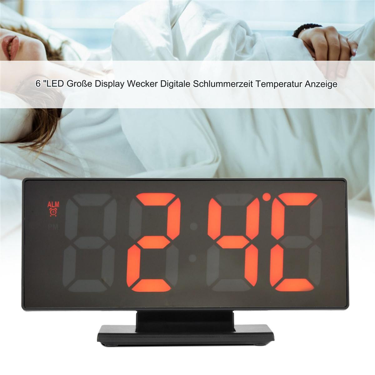Ein schwarzer digitaler Wecker mit roten Ziffern, der 2:40 Uhr anzeigt.