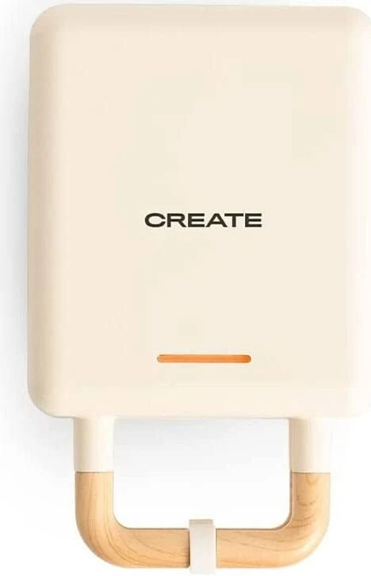 Sandwichera - CREATE STONE STUDIO, 240 V, Blanco roto
