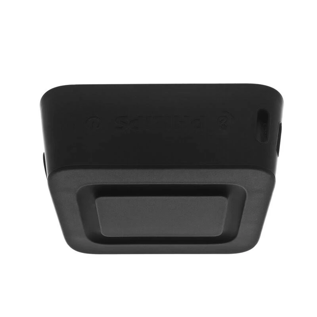 Dispositivo negro con logo Philips, probablemente un componente electrónico.