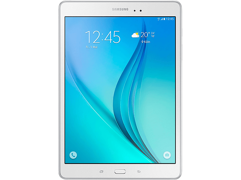 SAMSUNG SM-T555NZWA TAB A LTE 16GB WEISS, Tablet, 16 GB, 9,68 Zoll, Weiss