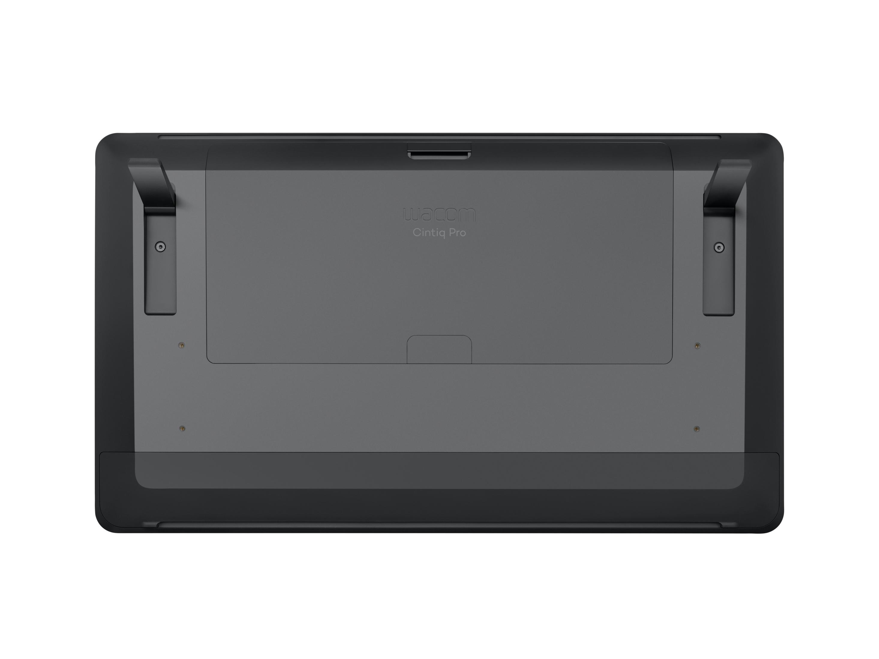 Tablet graficzny Wacom Cintiq Pro, widok z tyłu.