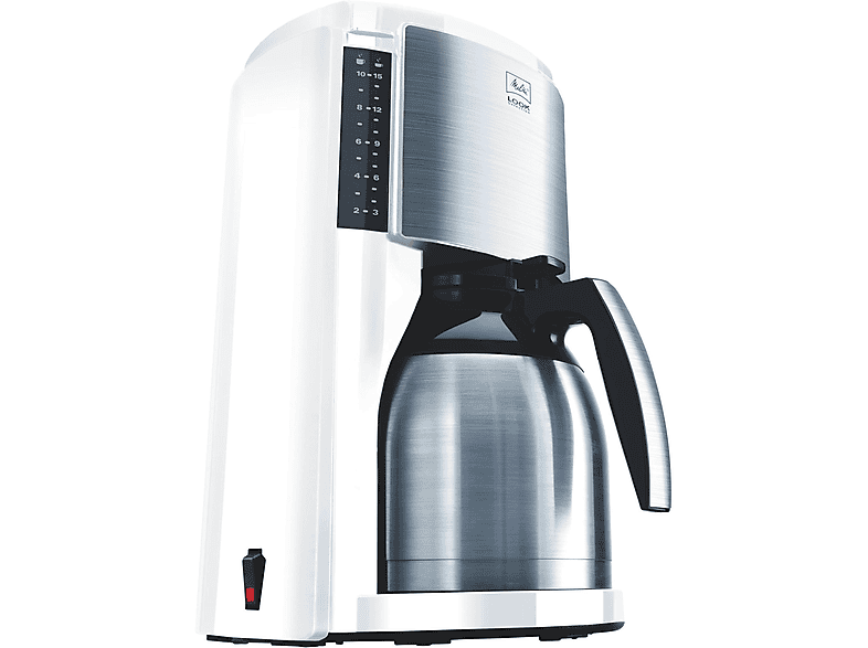 Melitta Look Thermkanne Ersatz – 1 Liter, Weiß, Für Easy/Enjoy/Look Kaffeemaschinen