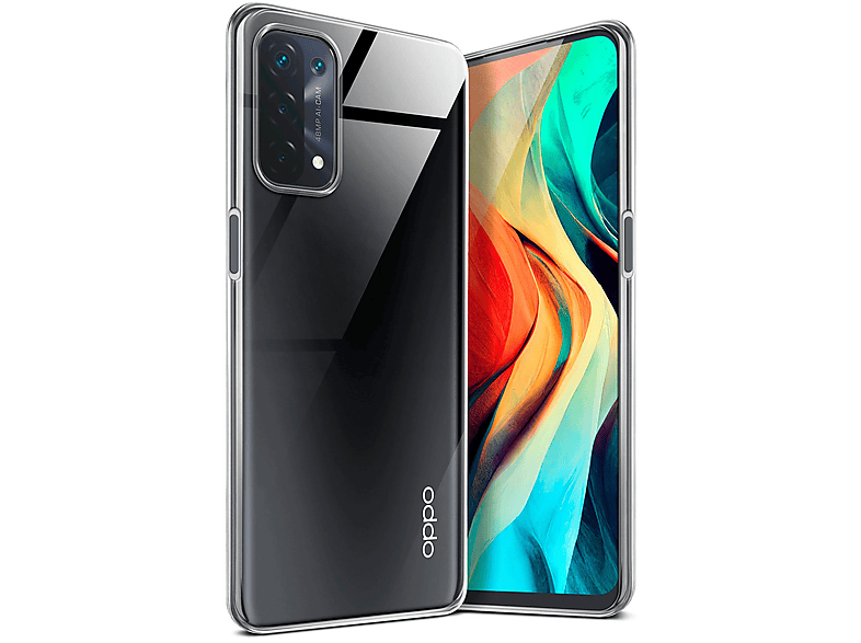 Moex Aero Custodia In Silicone Trasparente Per Oppo A77 5G: Ultra Sottile E Antiurto - 3