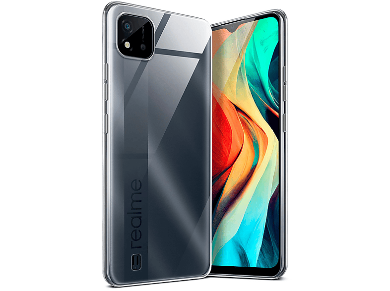 MOEX Aero Case, Backcover, Realme, C11 (2021), CrystalClear MediaMarkt