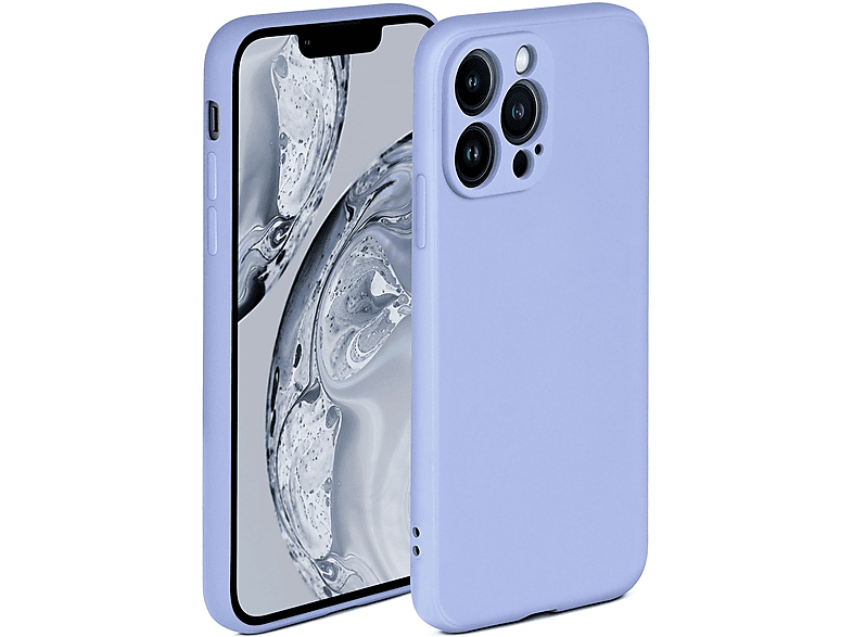 ONEFLOW Custodia Morbida Per Xiaomi Poco X4 Pro 5G – Silicone Opaco Lilla, Doppio Strato, Antiurto Con Protezione Fotocamera