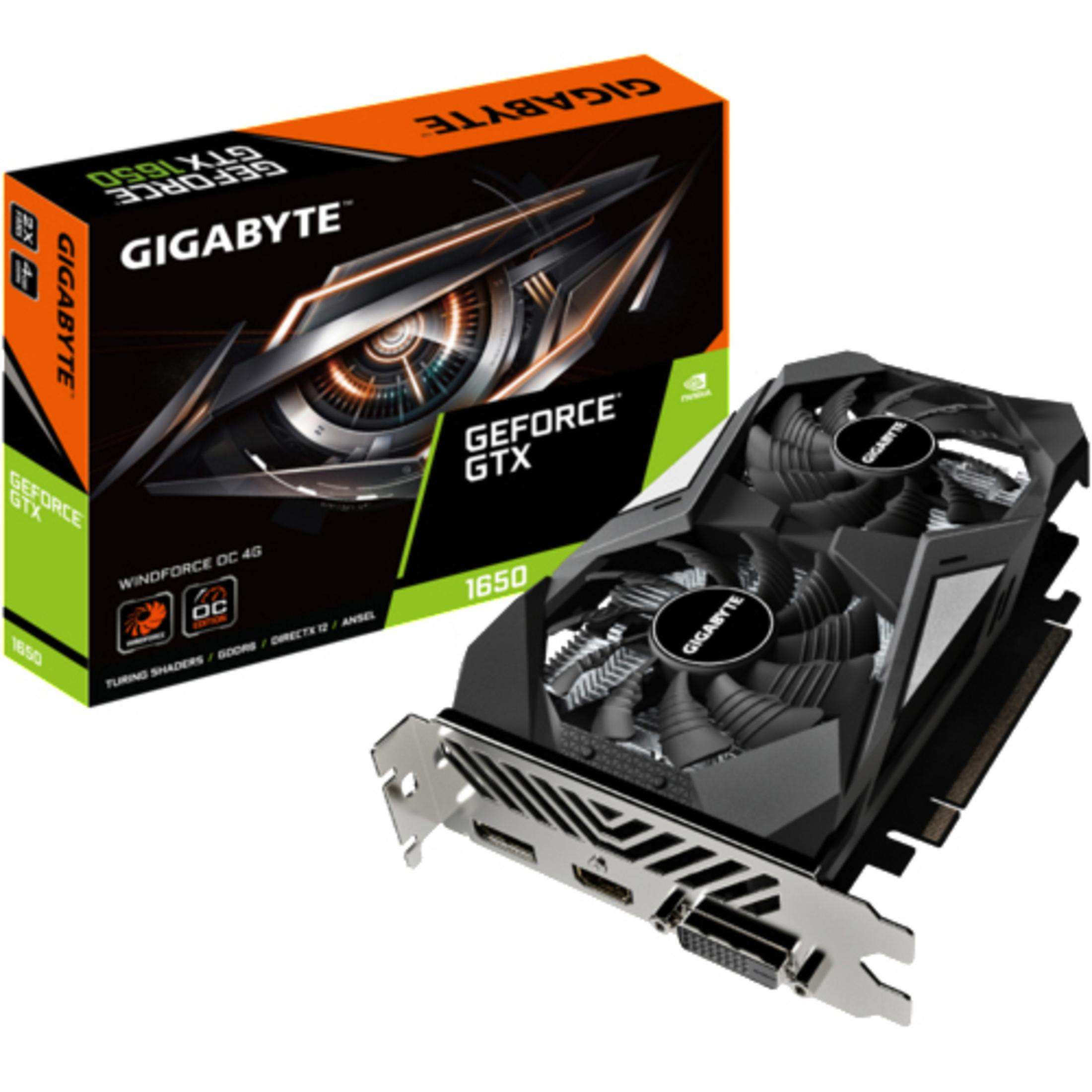Tarjeta gráfica | GIGABYTE Gigabyte GeForce® GTX 1650 D6 Windforce 