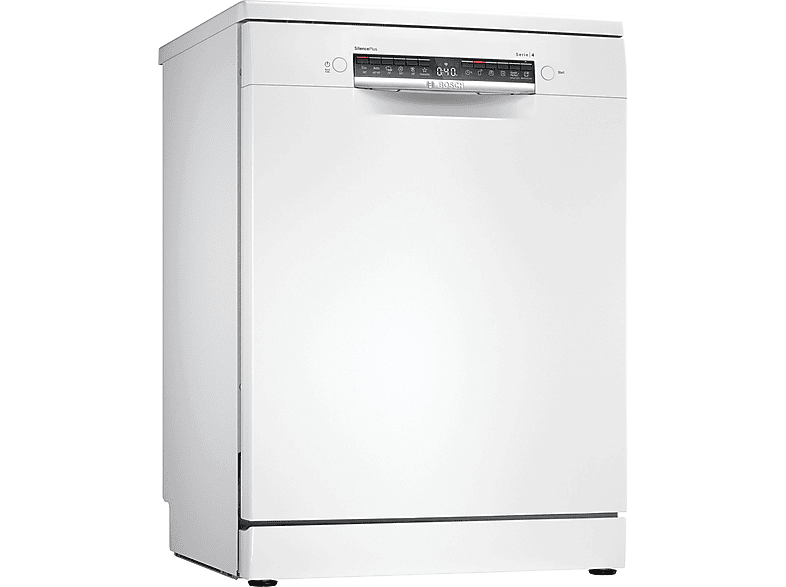 BOSCH SMS4EMW06E FREISTEHENDER Serie 4 Geschirrspüler (Freistehend mit Unterbaumöglichkeit (Besteckschublade, 600 mm breit, 42 dB (A), B)