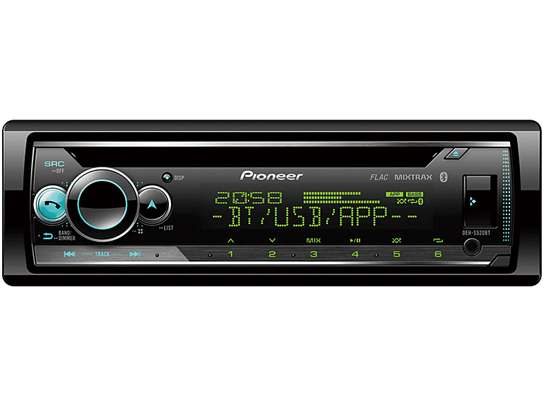 Autorradio - PIONEER DEH-S520BT