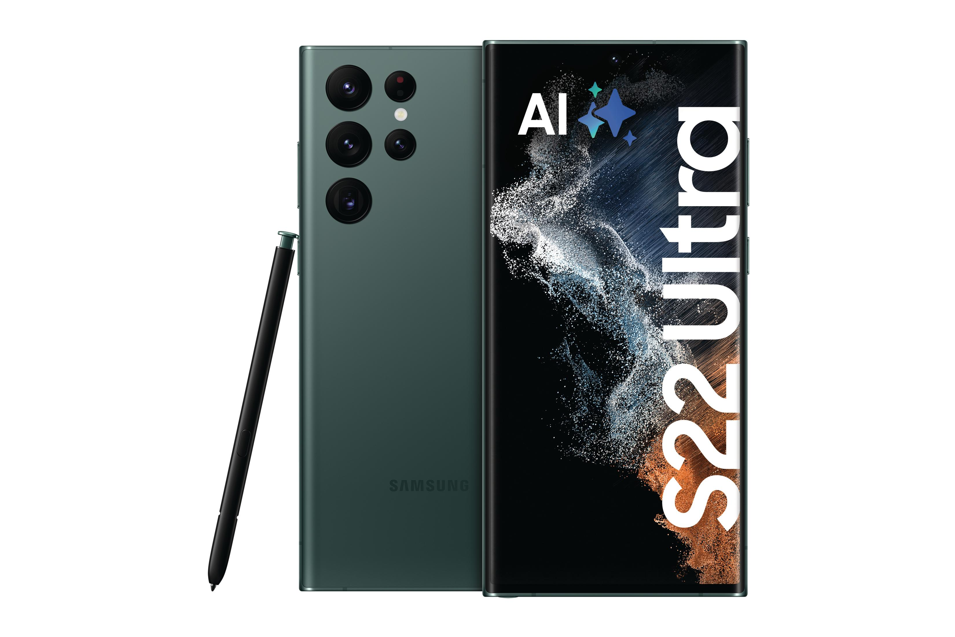 SAMSUNG GALAXY S22 ULTRA 5G 128GB GREEN 128 GB Green Dual SIM