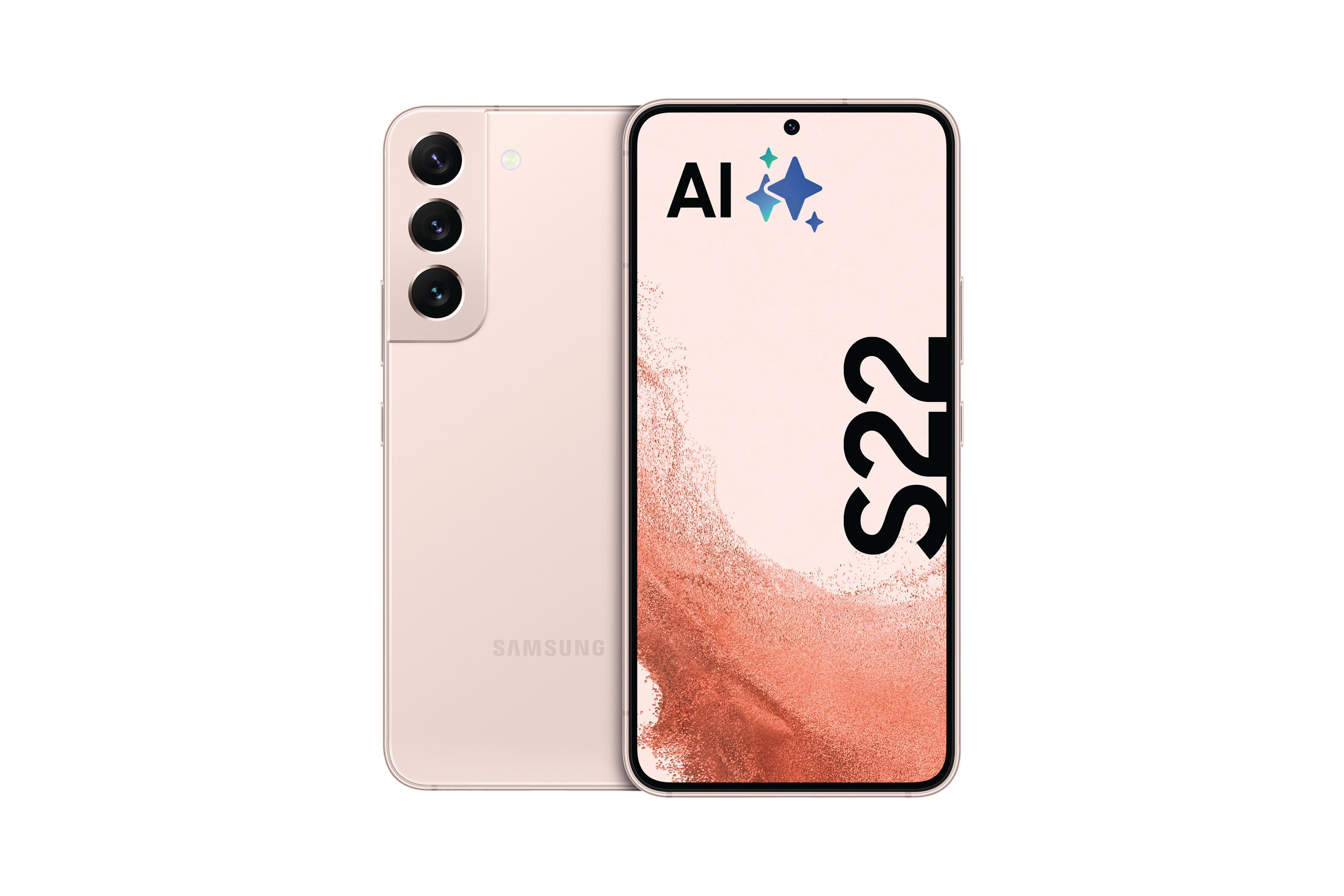 SAMSUNG Galaxy S22 | 128 GB Goud, Roze | MediaMarkt