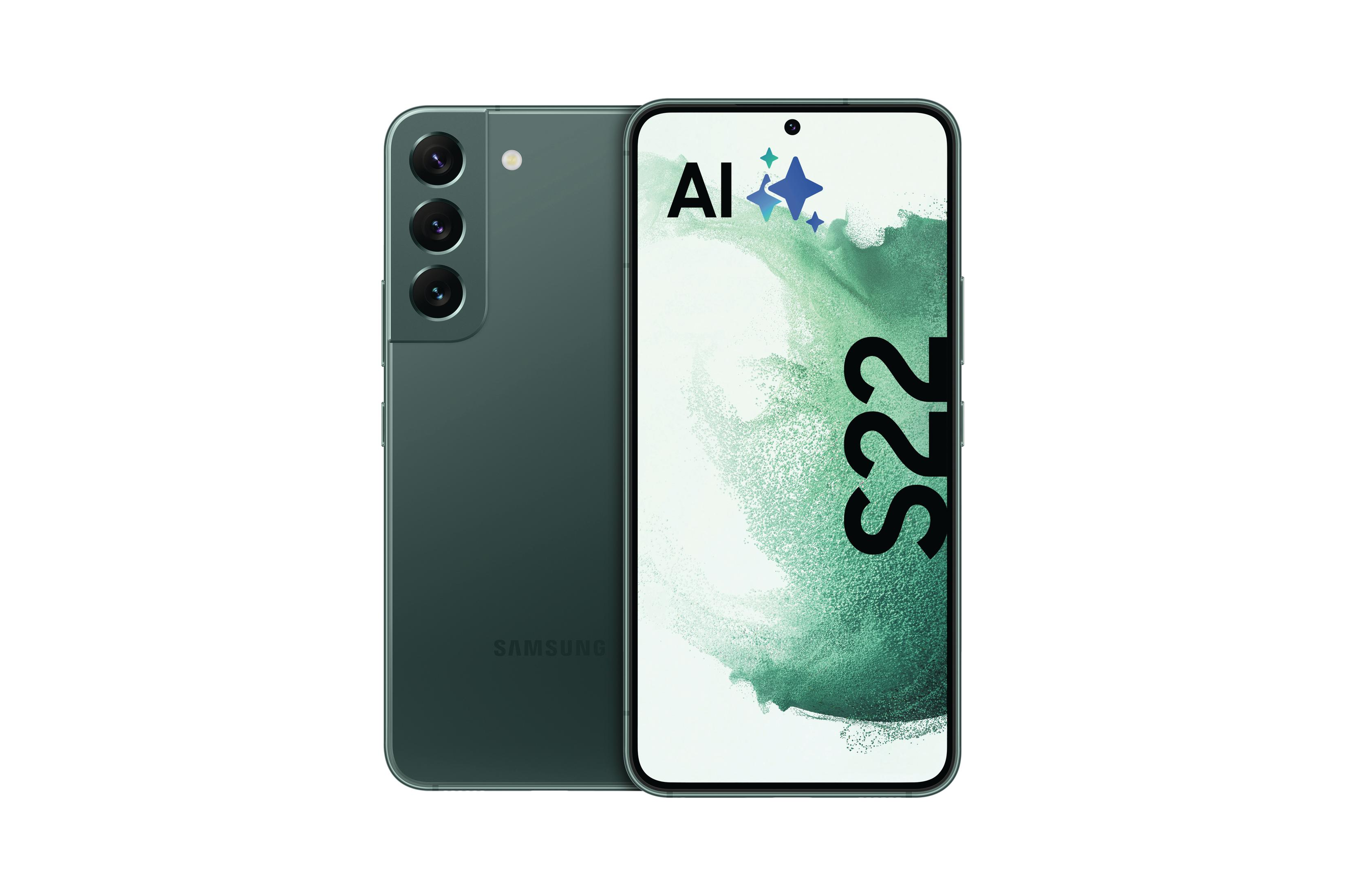 SAMSUNG GALAXY S22 5G 256GB GREEN 256 GB Green Dual SIM | MediaMarkt