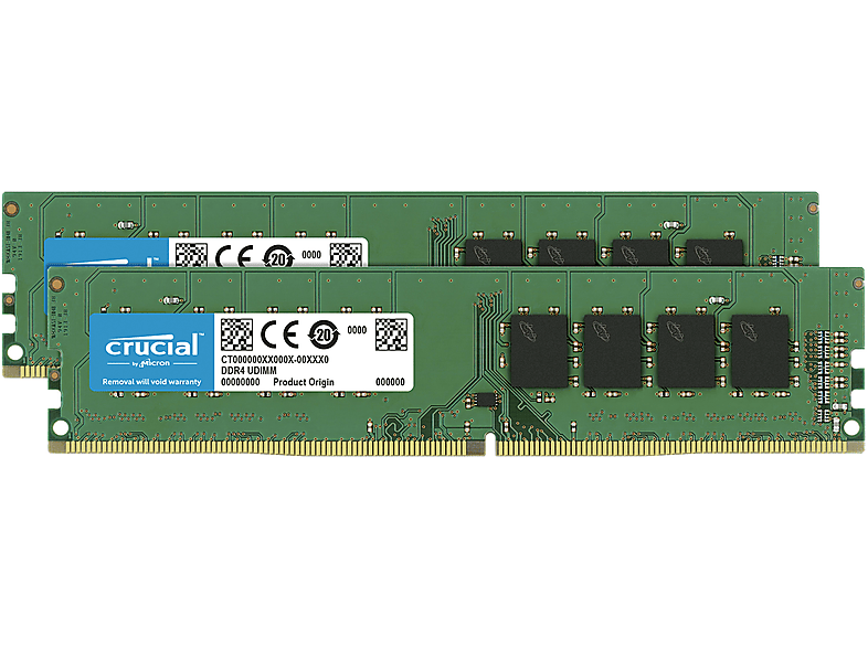 CRUCIAL CT2K8G4DFRA32A 16GB KIT DDR4 3200 Arbeitsspeicher 16 GB DDR4