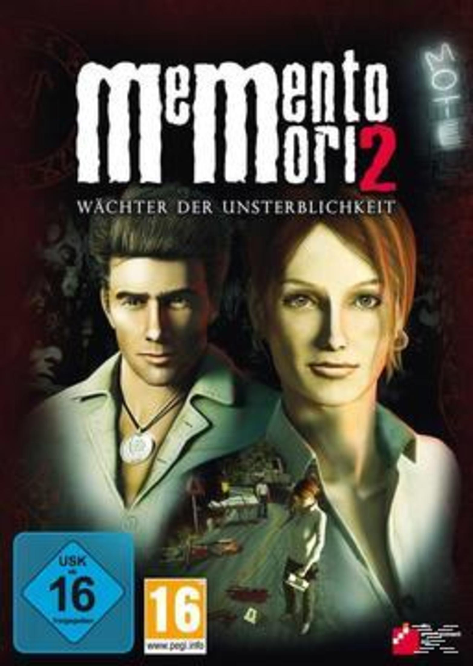 Ein Videospiel-Cover mit einem Mann und einer Frau auf dem Cover.