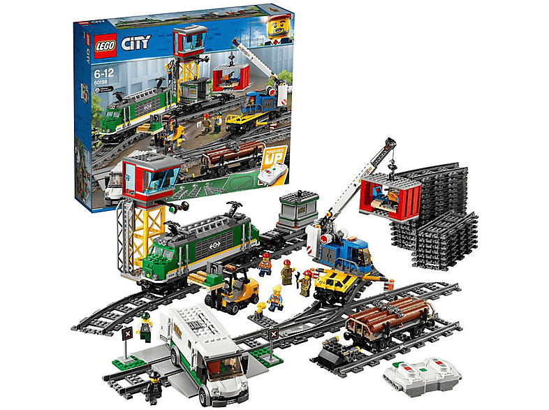 Juguete para niños: Tren de Mercancías LEGO® City 60198 (1226 piezas)