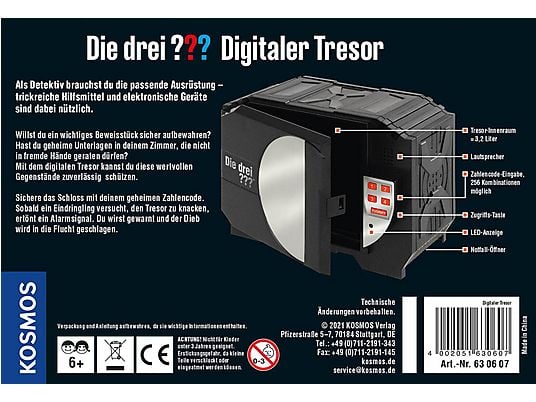 Die drei ??? Tür-Alarm von KOSMOS | Kaufen auf Die drei ??? Tür-Alarm von KOSMOS | Kaufen auf